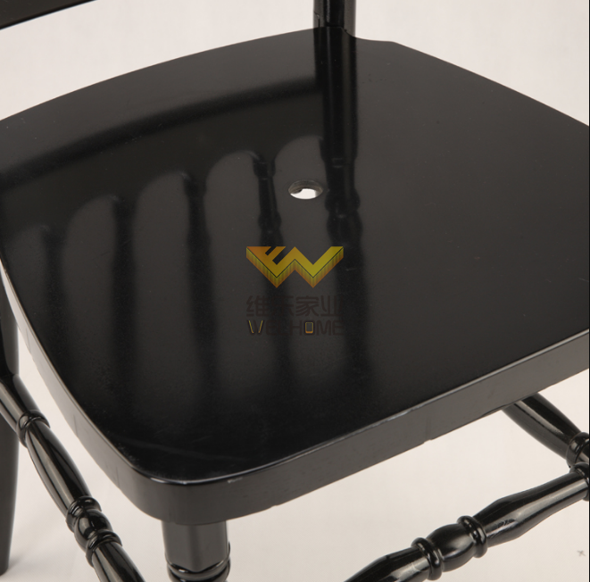 Black PC Napoleon chair for evevt